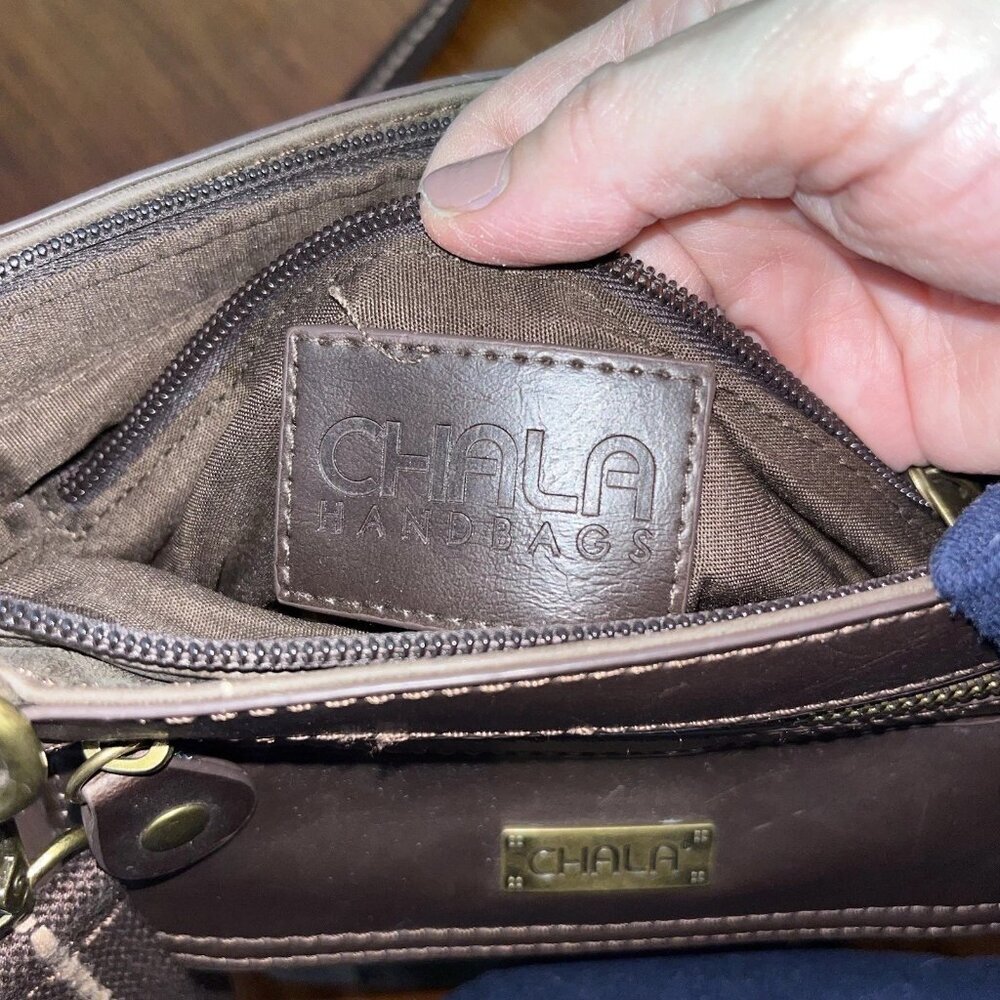 Chala Gemini Messenger 3-In-1 Crossbody Sunflower Shoulder Bag - Picture 2 of 7